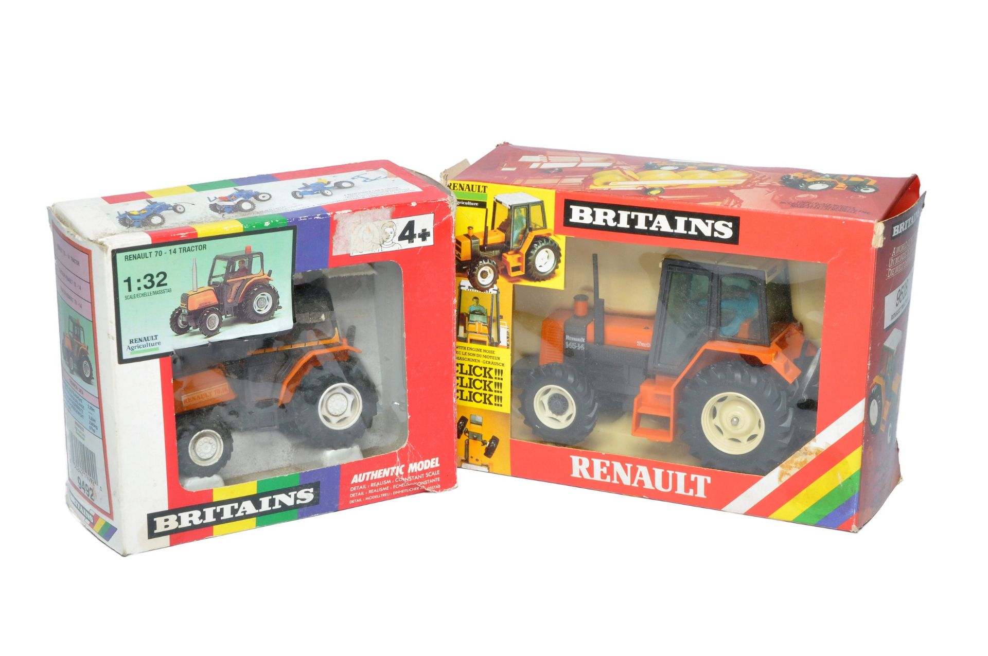 Britains Farm 1/32 diecast model issues comprising No. 9492 Renault 70-14 Tractor plus No. 9518