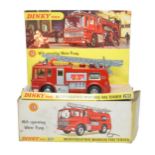 Dinky No. 285 Merryweather Marquis Fire Tender. Displays very good, the odd mark. In fair to good