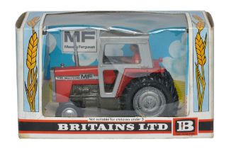 Britains Farm 1/32 diecast model issue comprising No. 9522 Massey Ferguson 595 Tractor. Appears very