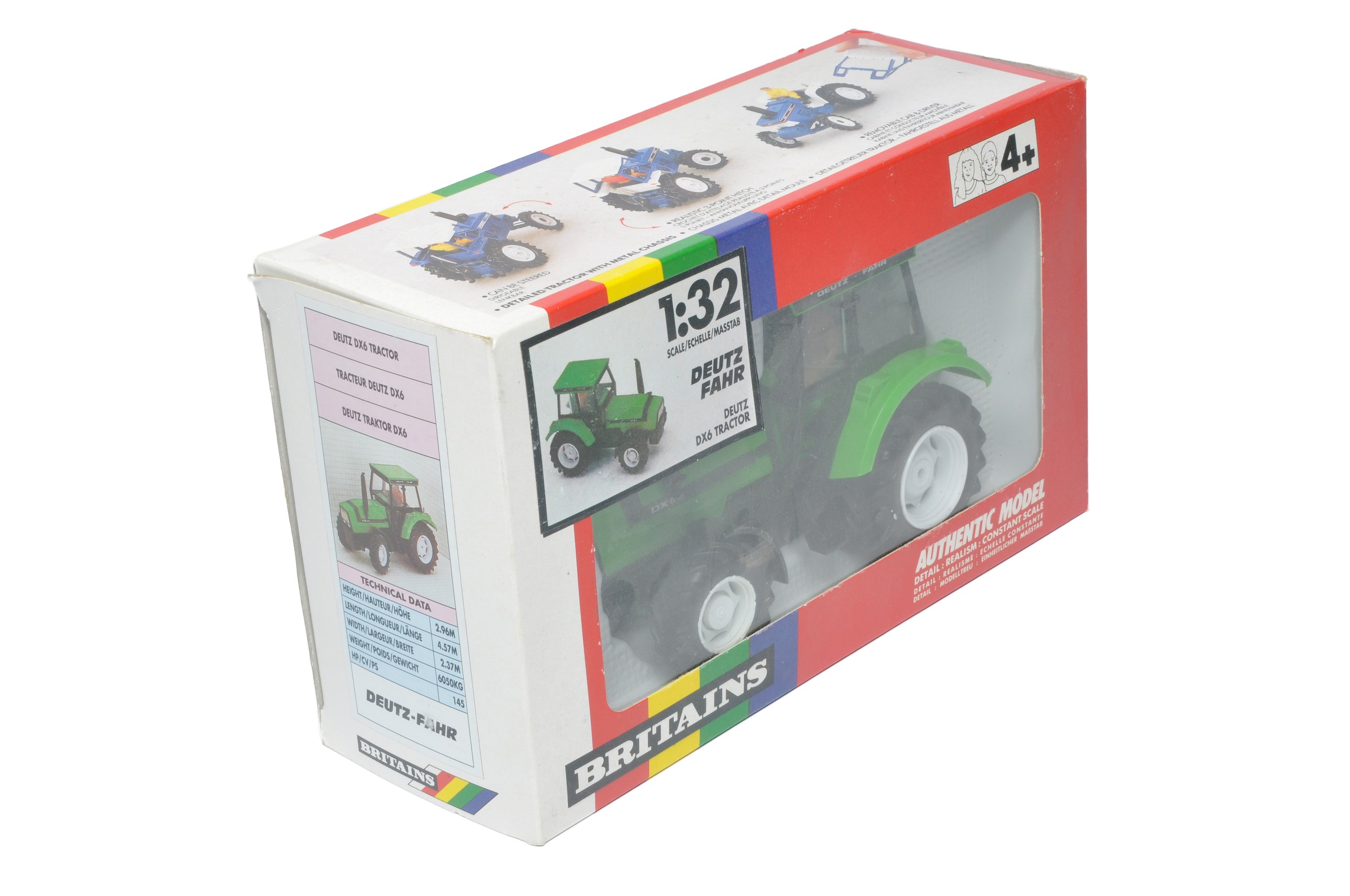 Britains Farm 1/32 diecast model issue comprising No. 9524 Deutz Fahr DX6 Tractor. Very good to - Image 2 of 2