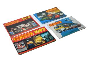 Matchbox Group of Toy Product Catalogues including two Japanese Export issues (fair to good and