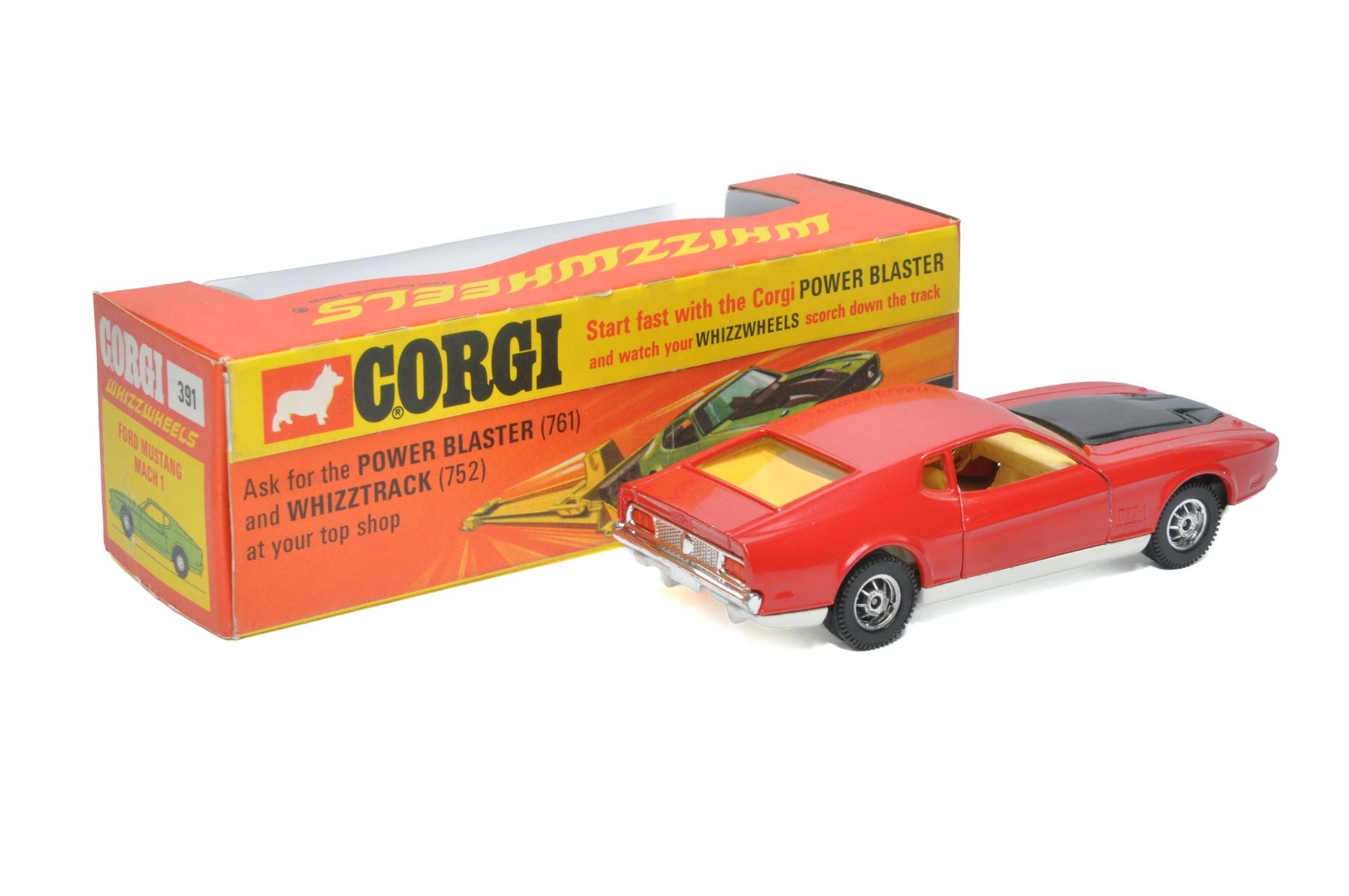 Corgi Whizzwheels No. 391 James Bond 007 Diamonds are forever Ford Mustang. Displays excellent - Image 2 of 3