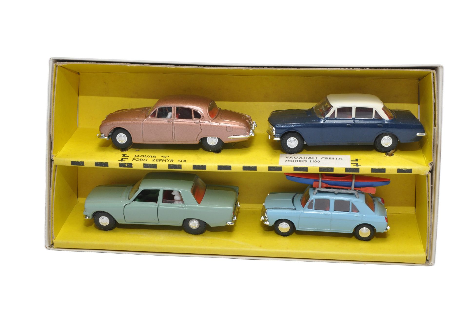 Triang Spot-on No. 702 United Dairies Christmas Promotion Set. Comprising four vehicles as - Image 3 of 5