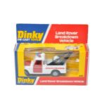 Dinky No. 442 Land Rover Breakdown Vehicle. Looks to be excellent in very good box.