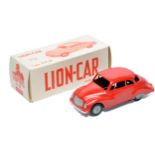 Lion-Car (Lion-toys, Netherlands) DKW Saloon in red. Displays excellent, few marks to base. In