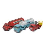 Corgi duo of truck issues including Milk Tanker and Mobilgas. Fair and Fair to good.