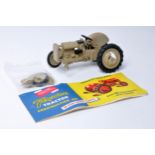 Airfix 1/20 plastic model of the Ferguson Tractor in grey. Incomplete and in need of repair to (