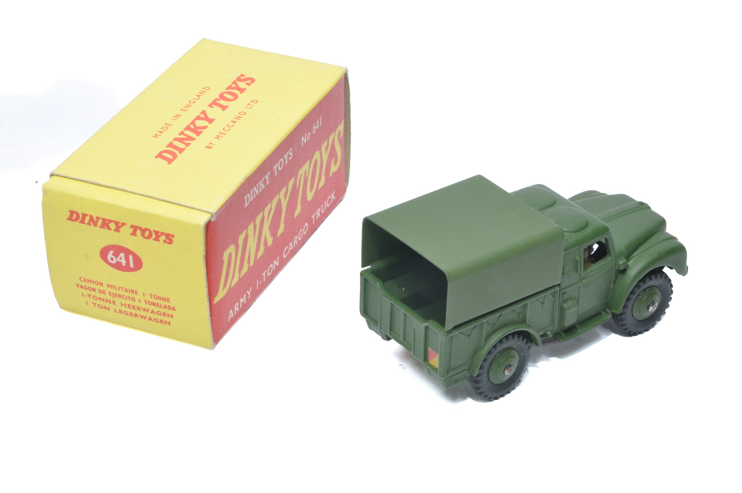 Dinky No. 641 1-Ton Army Truck. Displays excellent with little sign of wear. In very good to - Image 2 of 2