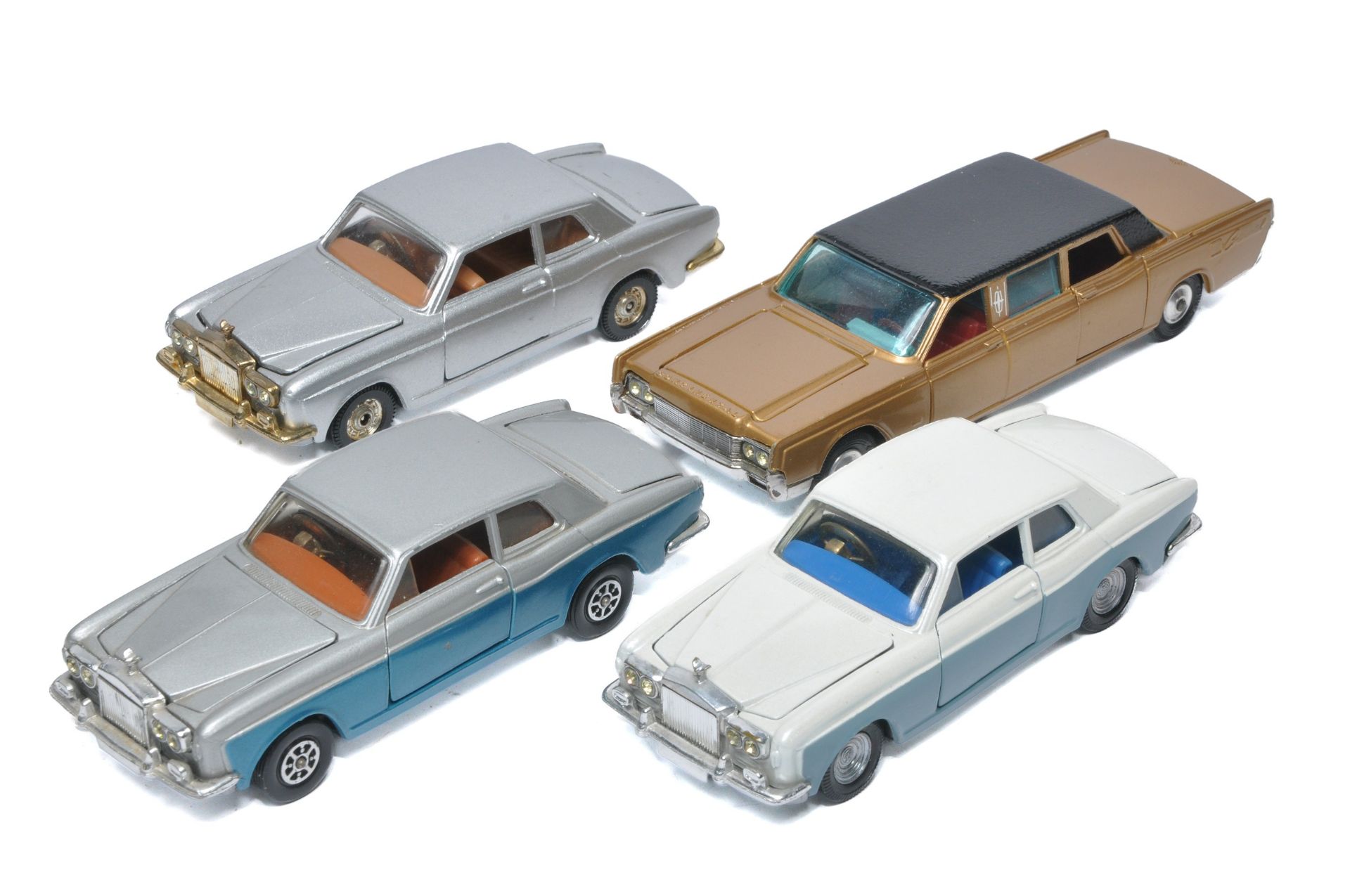 Corgi group of various loose diecast issues including trio of Rolls Royce Silver Shadow in colour