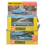 Corgi Golden Jacks and Whizzwheels duo comprising no. 275 Rover 2000 and No. 347 Chevrolet Astro 1