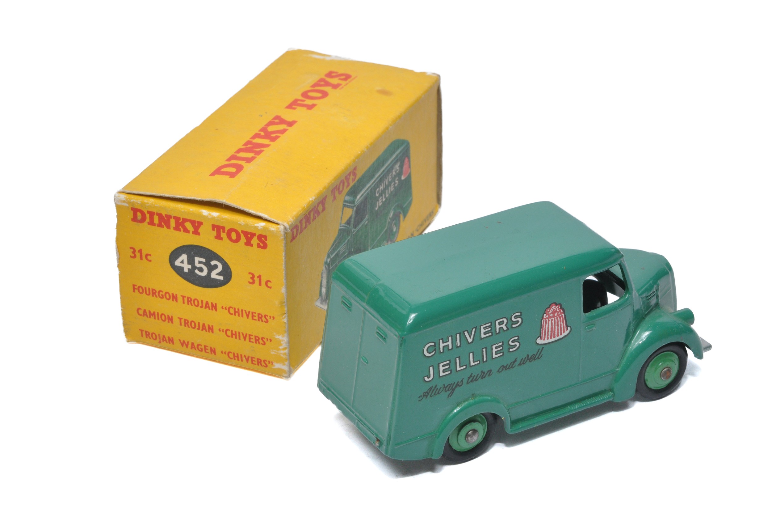 Dinky No. 452 / 31C Trojan 15 Ton 'Chivers' Jam Van. Displays generally excellent with little sign - Image 2 of 2