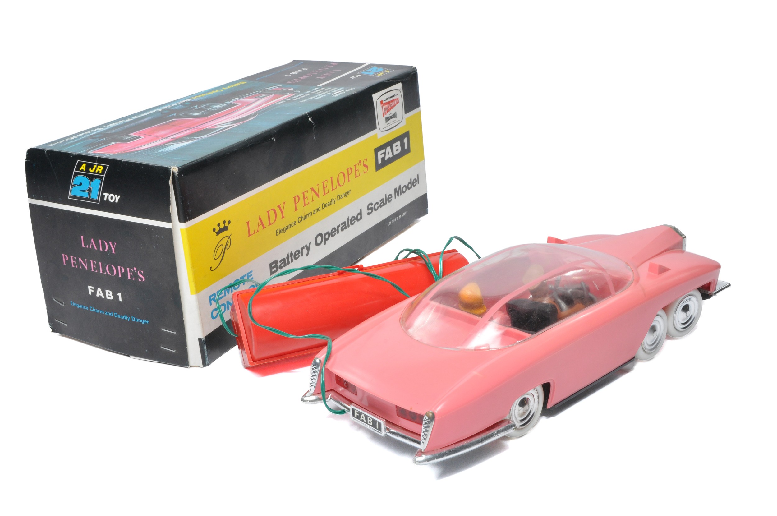 JR 21 plastic battery operated (Gerry Anderson) Lady Penelope's Fab 1. Generally displays very - Image 2 of 4