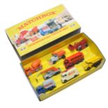 Matchbox Regular Wheels No. G6 Commercial Truck Gift Set comprising eight commercial vehicles as