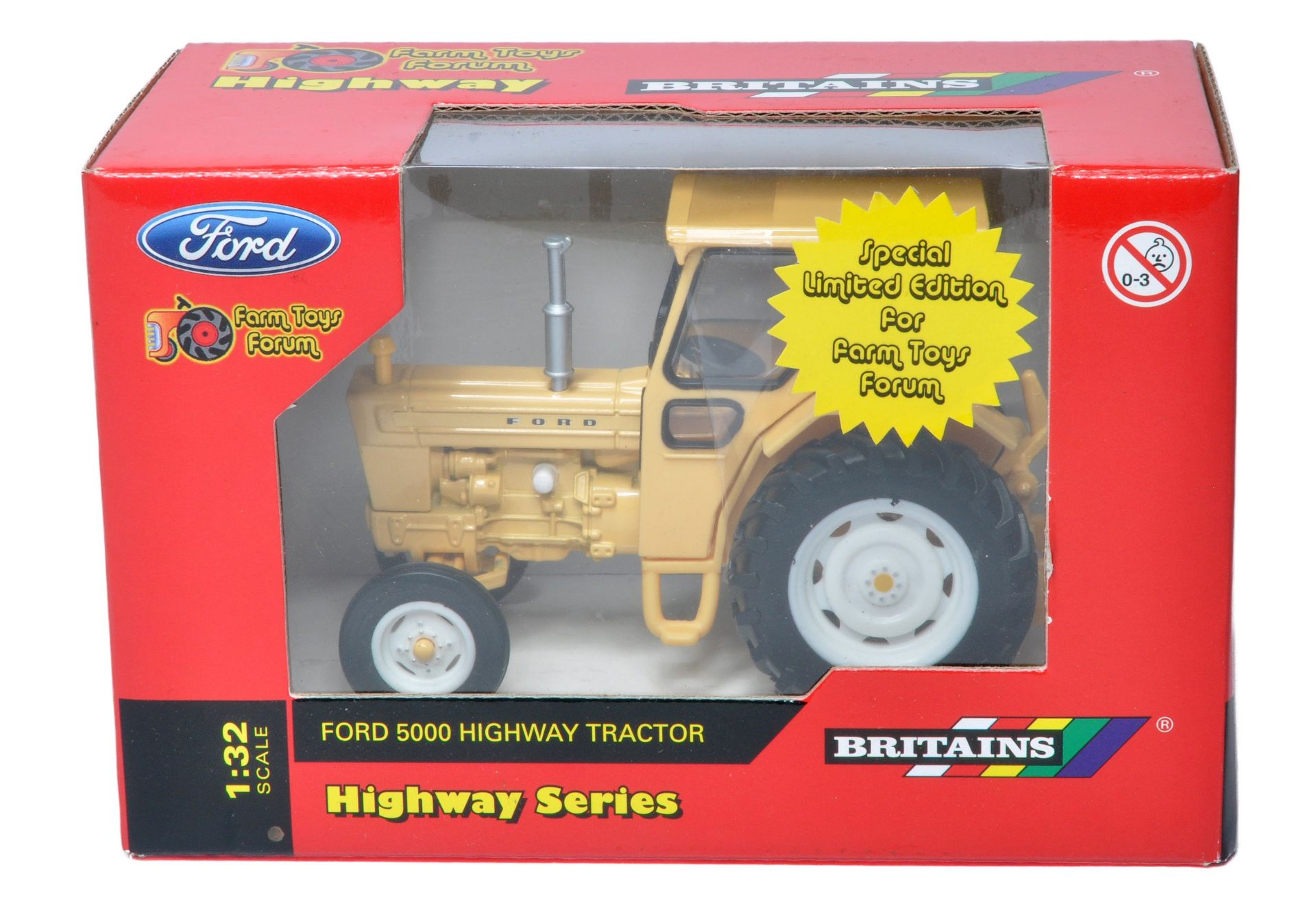 Britains 1/32 Farm Model issue comprising No. 42570 Ford 5000 Highway Tractor. Excellent and