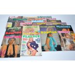 Adult Glamour Magazines / Vintage Erotica comprising 22 issues of various publications to include