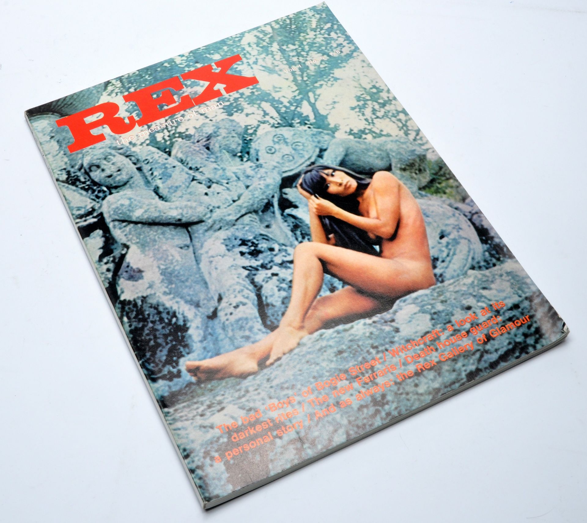 Adult Glamour Magazine / Vintage Erotica, comprising single issue of Rex. Please note unblurred