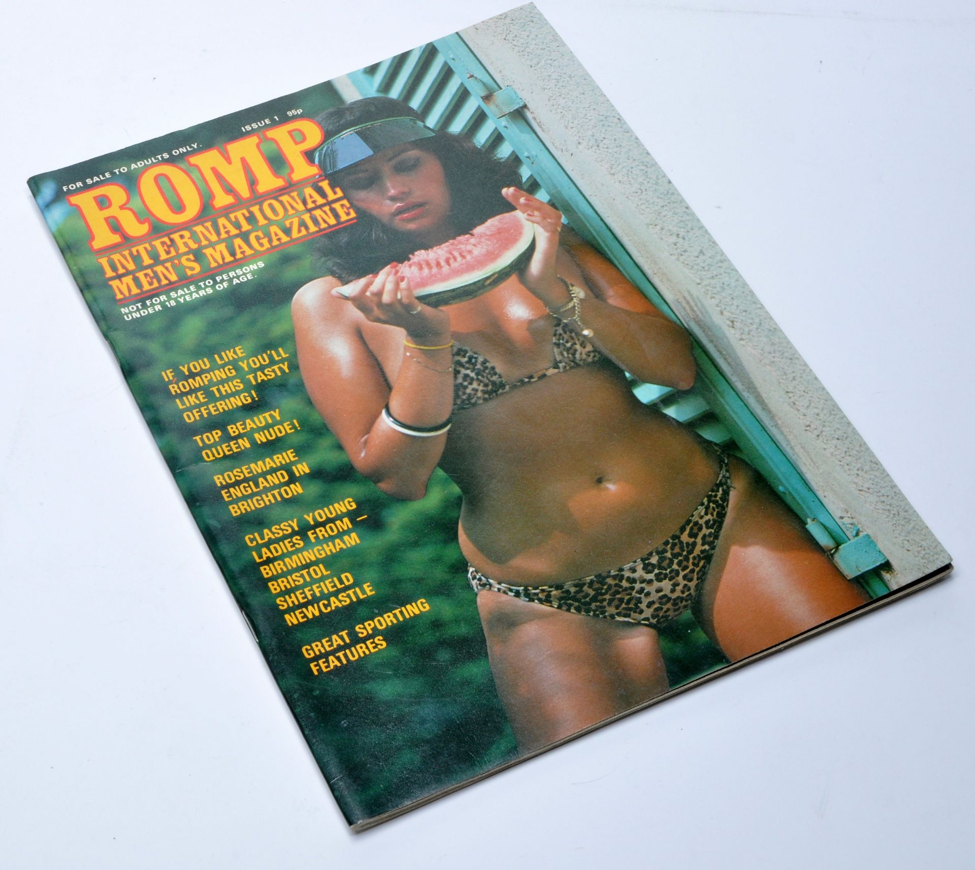Adult Glamour Magazine / Vintage Erotica, comprising single issue of Romp. Issue 1. Please note