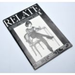Adult Glamour Magazine / Vintage Erotica, comprising single issue of Relate, issue 1. Please note