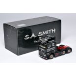 IMC 1/50 diecast model truck issue comprising Mercedes Benz Actros in the livery of SA Smith.