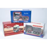 Corgi 1/50 diecast model truck issues x 3 comprising liveries of Adams, Olivers and Gibbs. As