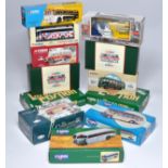 Corgi diecast model bus issues comprising Eleven mostly 1/50 'Classic' series releases in addition