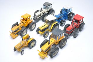 An assortment of mostly County themed tractor issues from mainly Britains plus other conversions.