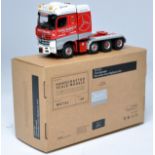 IMC 1/50 diecast model truck issue comprising Mercedes Benz Arocs BigSpace in the livery of Chris