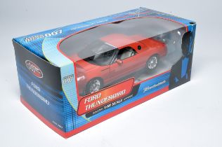 Beanstalk Group 1/18 diecast model issue comprising James Bond 007 Ford Thunderbird. Looks to be