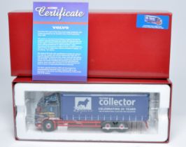 Corgi 1/50 diecast model truck issue comprising No. CC13526/A Volvo Rigid 25 Years Corgi Collector