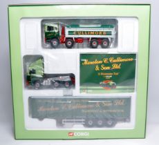 Corgi 1/50 diecast model truck issue comprising No. CC99154 2 PC Moreton Cullimore Set. Excellent in