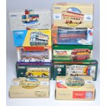 Corgi diecast model bus issues comprising ten mostly 1/50 series issues as shown including. With