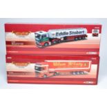 Corgi 1/50 diecast model truck issues x 2 comprising liveries of Stobart and Wilson McCurdy. As