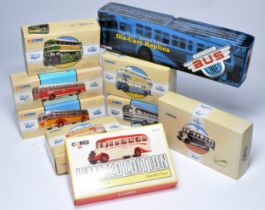 Corgi diecast model bus issues comprising nine 1/50 series issues as shown including limited edition