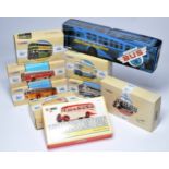 Corgi diecast model bus issues comprising nine 1/50 series issues as shown including limited edition