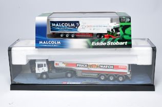 Corgi 1/50 diecast model truck issue comprising ERF Tanker in the livery of Esso. Excellent in