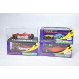 Scalextric slot car issues comprising A1 Grand Prix Team Netherlands, Renault F1 2006 Team Spirit