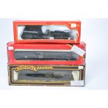 Model Railway trio of steam themed locomotive issues as shown. Boxes incorrect. Untested.
