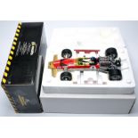 Exoto Grand Prix Classics 1/18 diecast model racing car issue comprising Lotus Ford Type 49B