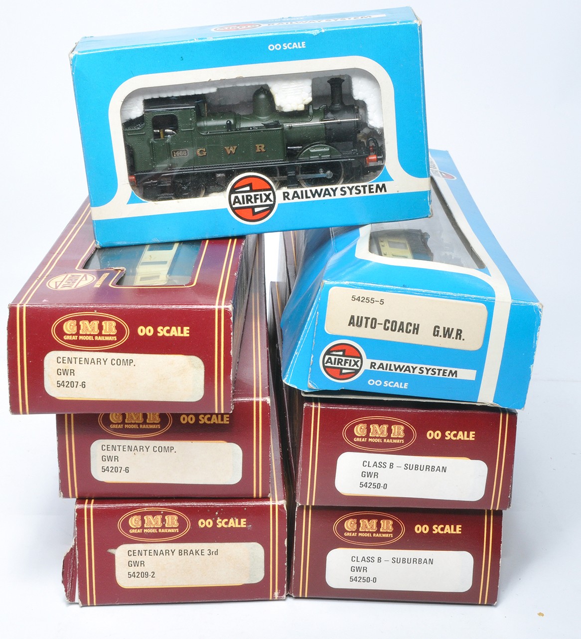 A group of Airfix GMR Model Railway issues as shown. In original boxes.