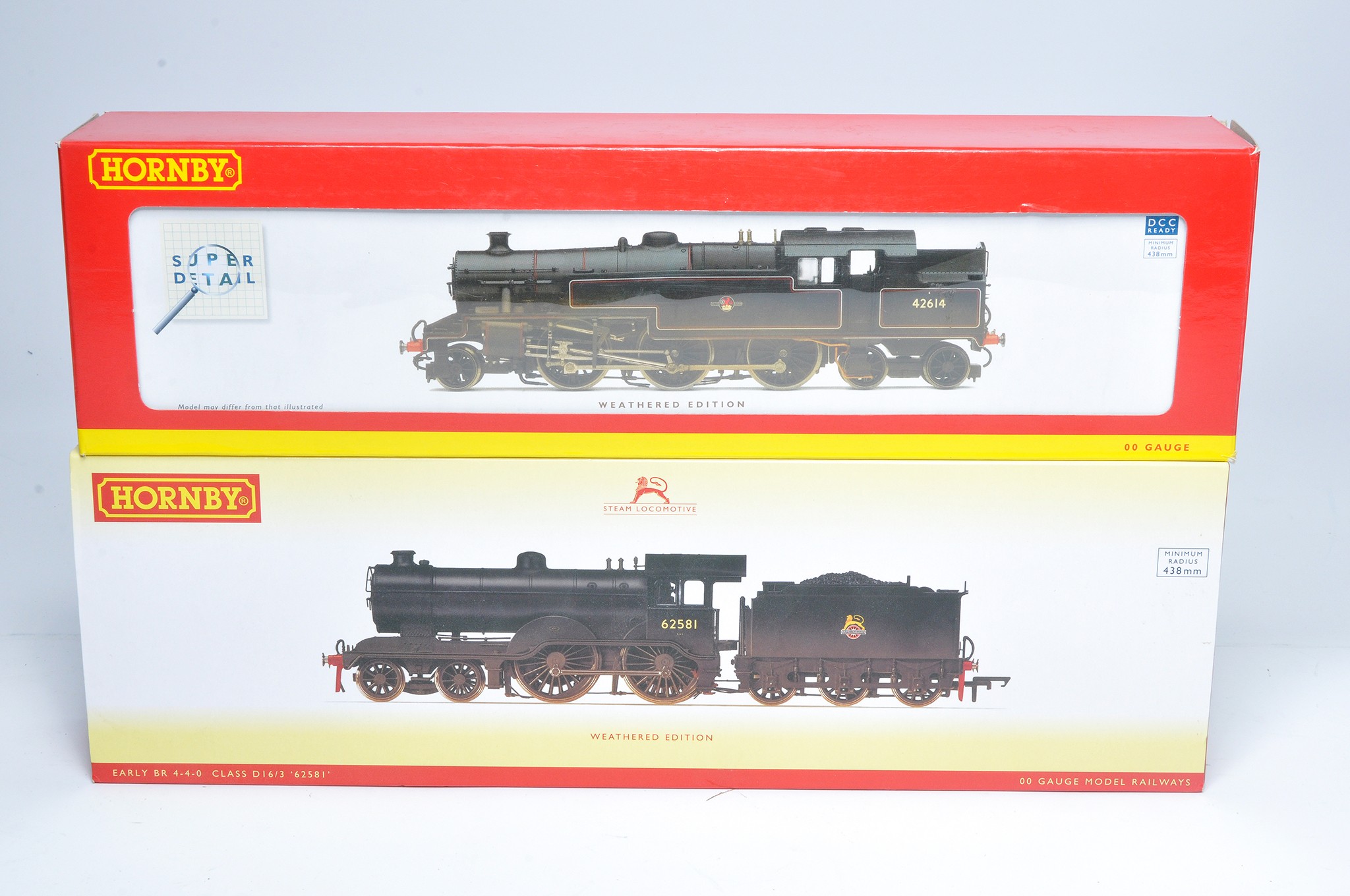 Hornby Model Railway comprising duo of locomotive issues including No. R3021A Stanier Class 4P