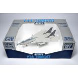 Franklin Mint 1/48 diecast model aircraft issue comprising No. 98069 F14 Tomcat. Looks to be