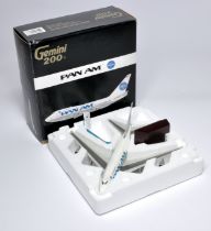Gemini 1/200 Diecast Model Aircraft Issue comprising No. G2PAA286 Boeing 747SP Pan AM. Likely to