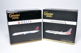 Gemini 1/200 Diecast Model Aircraft Issues comprising No. G2AAL503 Boeing 737-800 American