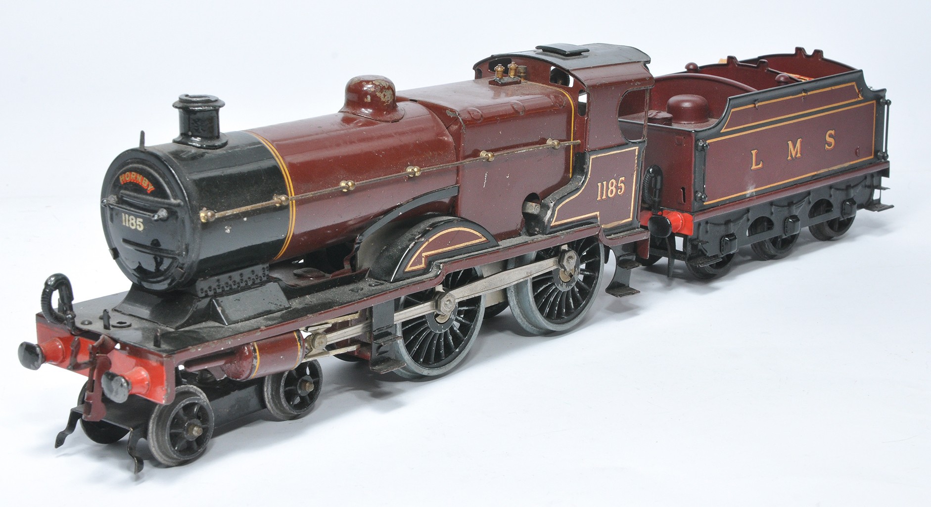 Hornby O Gauge Model Railway issue comprising E220 Special Locomotive LMS 1185 with tender (