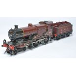 Hornby O Gauge Model Railway issue comprising E220 Special Locomotive LMS 1185 with tender (