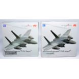 Hobby Master 1/72 diecast model aircraft duo comprising No. HA4502 McDonnell Douglas F-15 Eagle plus