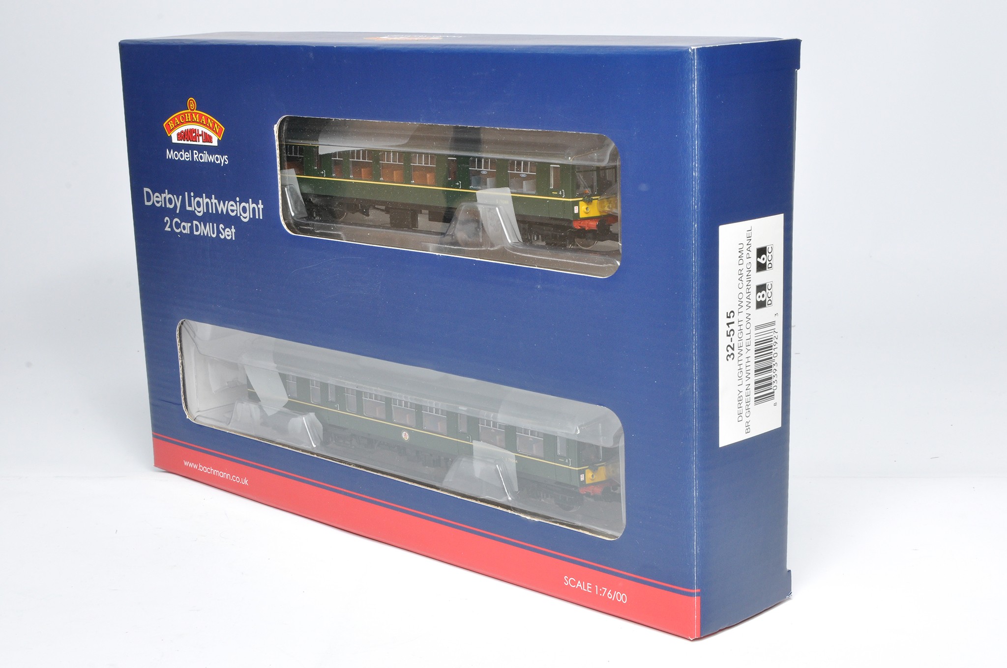 Bachmann Model Railway comprising locomotive issue No. 32-515 Derby Two Car DMU Set. Looks to be