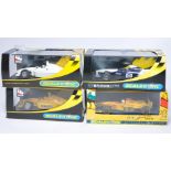 Scalextric slot car issues comprising Indy Car plain white, Dallara Indy 'Pennzoil,' Special Edition