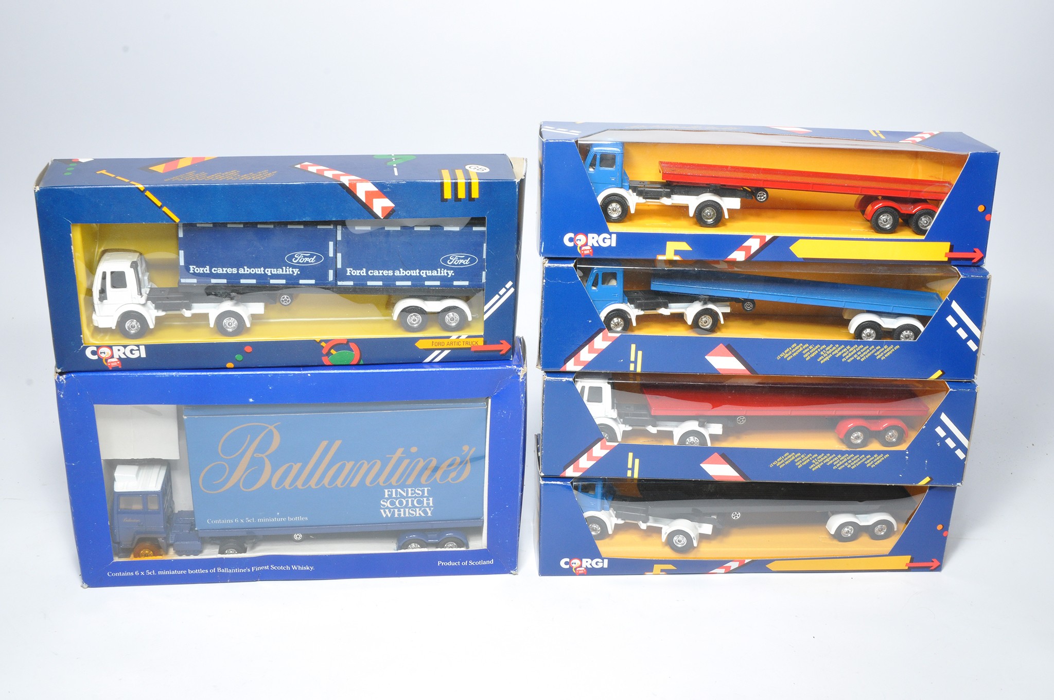 A group of Corgi Diecast Model Issues comprising Truck / Commercial themed vehicles in various