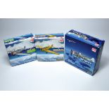 A group of 1/72 diecast model aircraft from Hobby Master including, Havard KF-183, AT6A Texan and